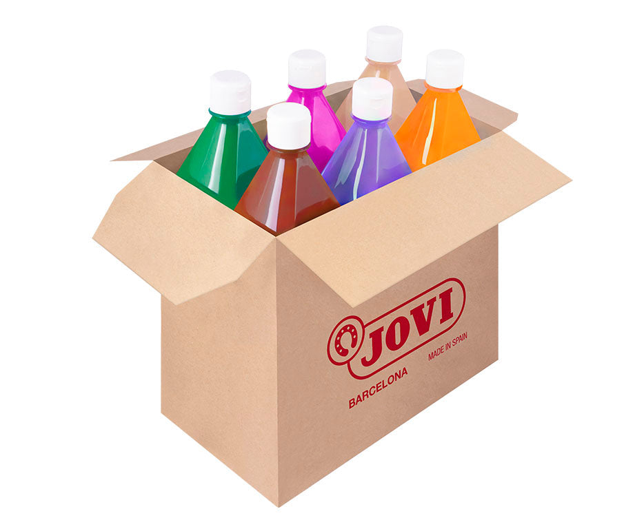 Tekuća tempera JOVI Premium set 6 x 1000 ml – varijanta B