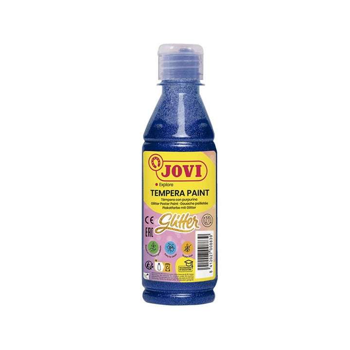 Tekuća gliter tempera JOVI 250 ml – plava
