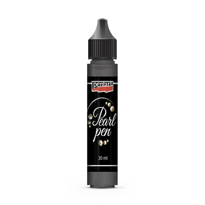 Olovka sa tečnim biserima Pentart - PEARL PEN – crni dijamant