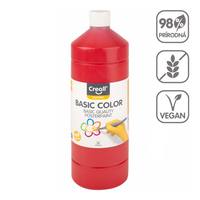 Tempera boja Creall, 1 000 ml – crvena