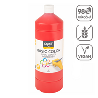 Tempera boja Creall, 1 000 ml – svijetlocrvena