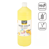 Tempera boja Creall, 1 000 ml – svijetložuta