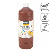 Tempera boja Creall, 1 000 ml – tamnosmeđa