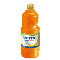 Tempera boja GIOTTO School Paint 1000 ml – narančasta