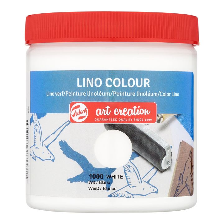 Tiskarska boja Lino Colour Art Creation 250 ml | razne boje - 1000 bijela