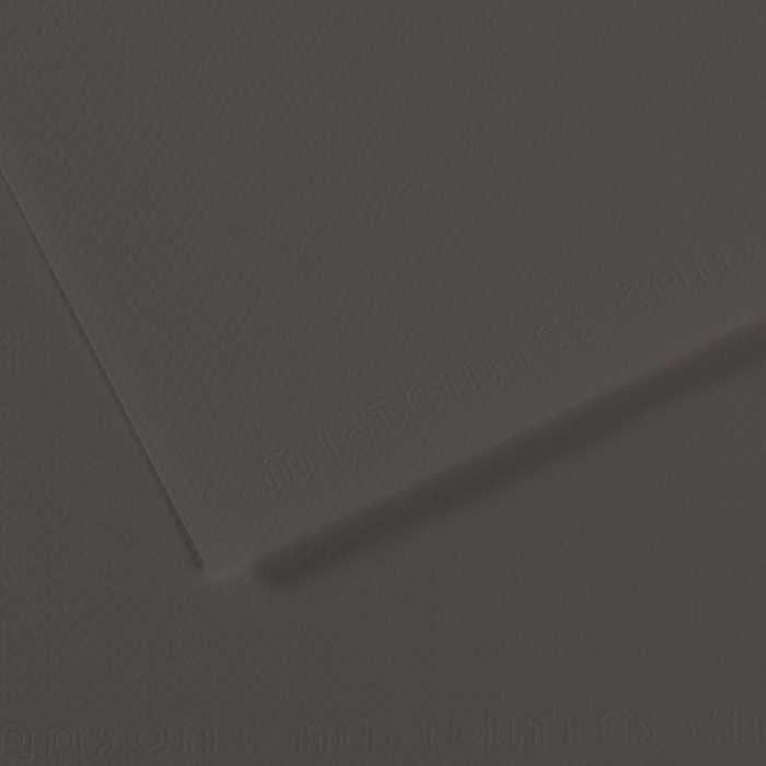 Tónirani papir CANSON Mi-Teintes 50 x 65 cm – 160 g/m² – Ugljeno siva 184