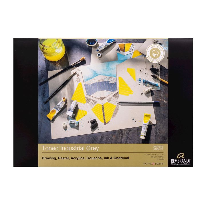 Tonirani papir Rembrandt Industrial Grey | razne dimenzije — slika 2