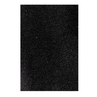 Svjetlucava dekorativna guma samoljepljiva EVA sheet 20x30 cm – 16474 crna