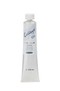Uljana boja Schmincke College Oil 200 ml – 100 Titan bijela
