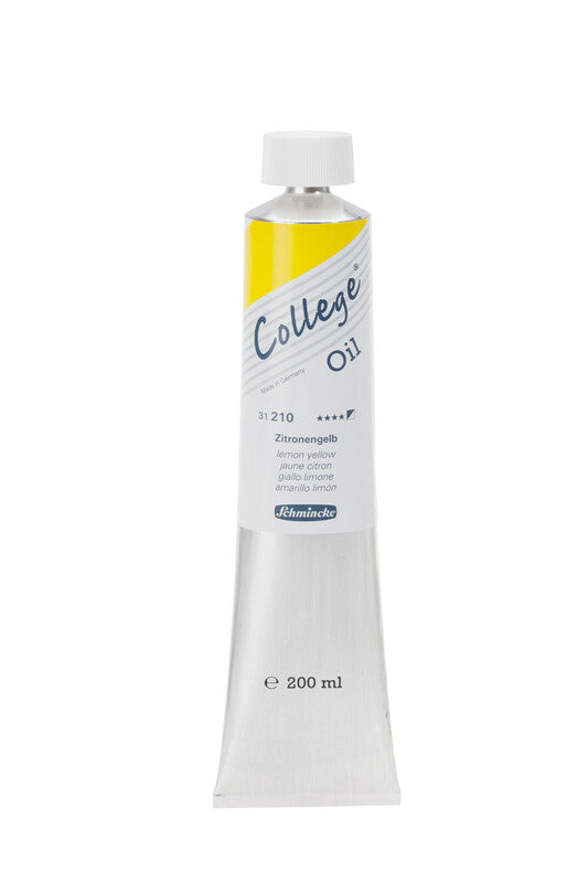 Uljana boja Schmincke College Oil 200 ml – 210 Limun žuta