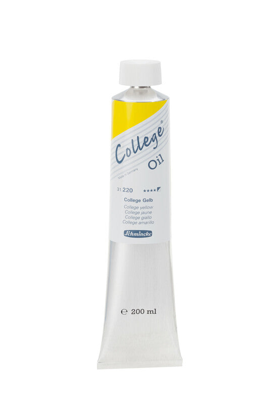 Uljana boja Schmincke College Oil 200 ml – 220 College žuta