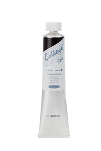 Uljana boja Schmincke College Oil 200 ml – 710 Lampa crna
