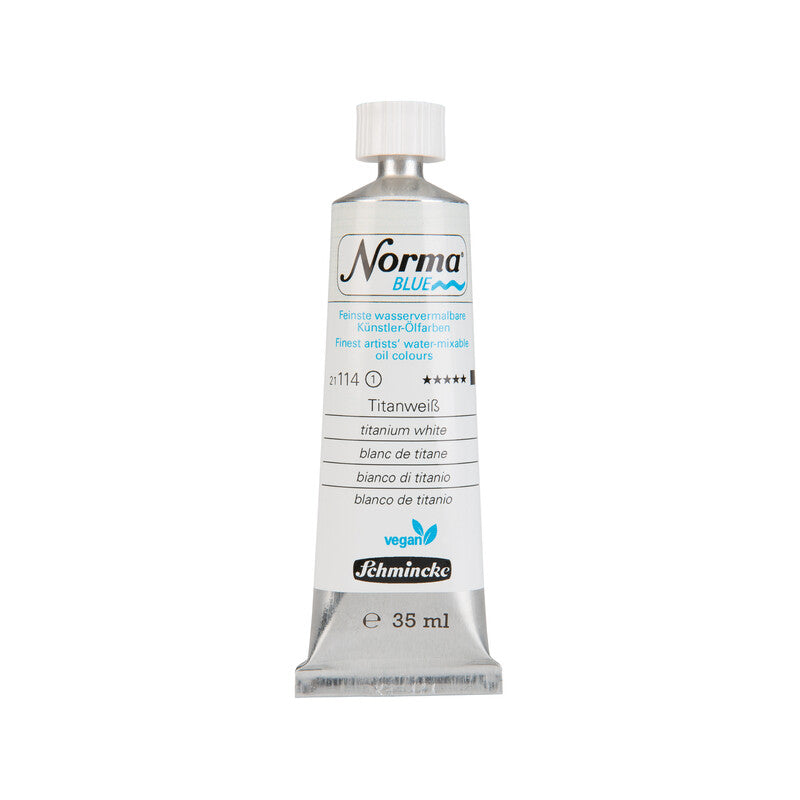 Uljane boje Schmincke Norma Blue 35 ml – 114 Titan bijela