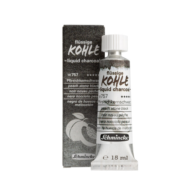 Umjetnički pigment Schmincke 15 ml – Crna od koštica breskve