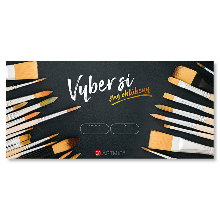 Poklon bon za kistove za svakog umjetnika – 100 EUR