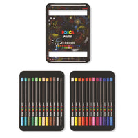 Posca KPA-100 24C voštane pastele, set, miks boja