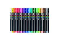 Posca KPA-100 24C voštane pastele, set, miks boja