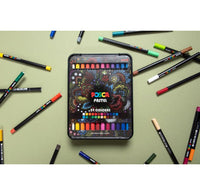 Posca KPA-100 24C voštane pastele, set, miks boja