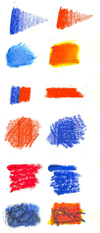 Posca KPA-100 24C voštane pastele, set, miks boja