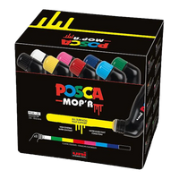 Posca PCM-22 8C MOP´R set markera, 3 – 19 mm, miks boja (8 kom)