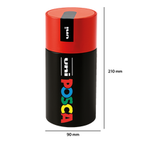 Posca kombinirani set markera u limenoj kutiji – 13 kom (PC-3M, PC-5M, PC-5BR)