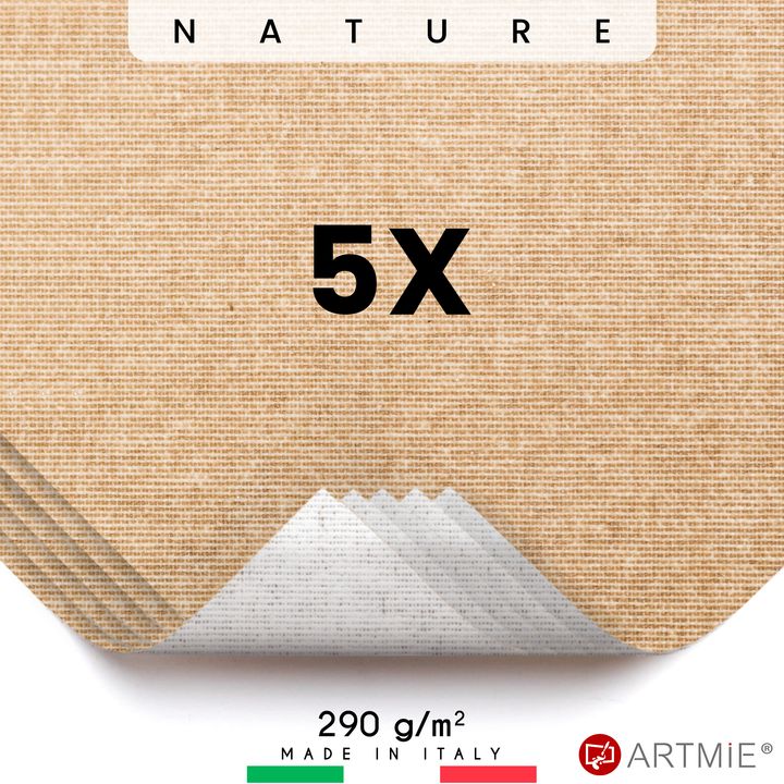 Uzorci slikarskog platna ARTMIE Nature - 5 kom | različite dimenzije — slika 2