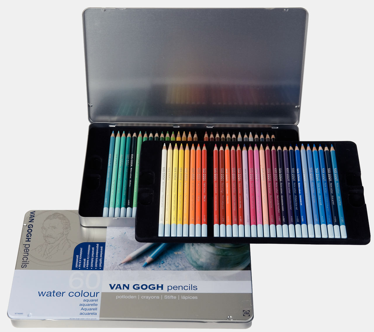 ROYAL TALENS Van Gogh set akvarel bojica 60 kom