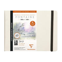 Clairefontaine Fontaine akvarelna knjiga HP 300 g 24L tvrdi uvez