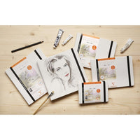Clairefontaine Fontaine akvarelna knjiga HP 300 g 24L tvrdi uvez