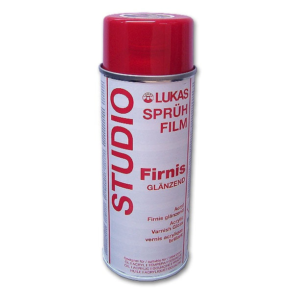 Završni sjajni lak u spreju LUKAS Studio – 400 ml