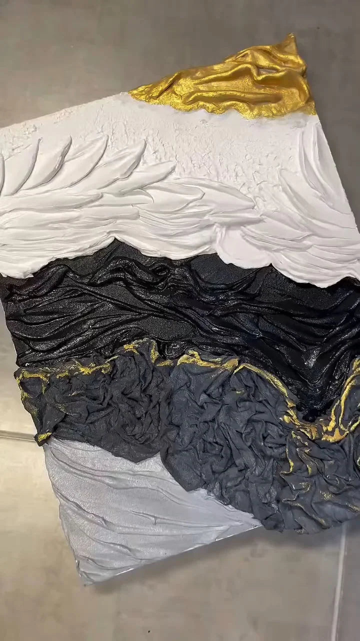 Kombiniranje Midnight 3D reljefne paste za modeliranje s drugim pastama i materijalima