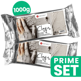 ARTMIE Clay with me Set gline za modeliranje 2x500g